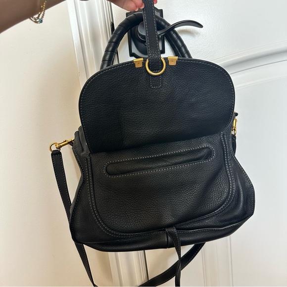 Chloé SMALL MARCIE BAG IN SOFT LEATHER - Picture 14 of 16